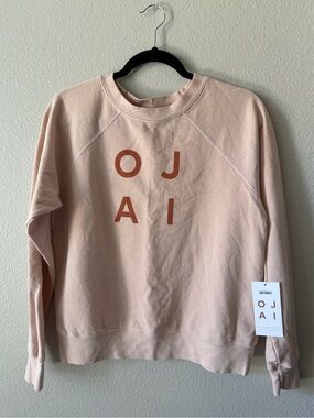 NWT OJAI MATE THE LABEL SWEATSHIRT SIZE MED